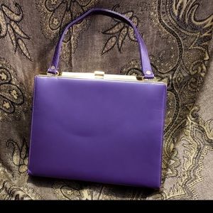 Vintage Andrew Geller purple handbag